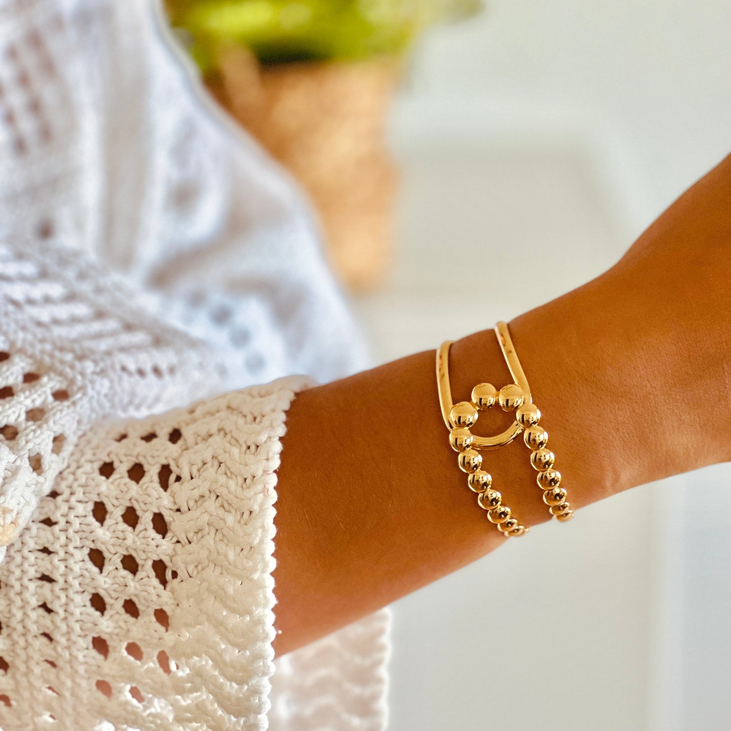 Bracelet et Manchette Cassandra Écrin Divin