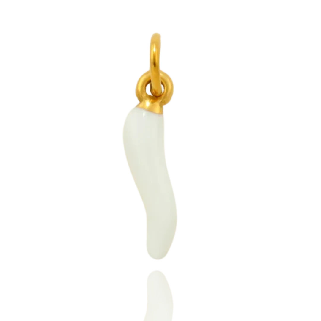 Breloque Piment Blanc Écrin Divin