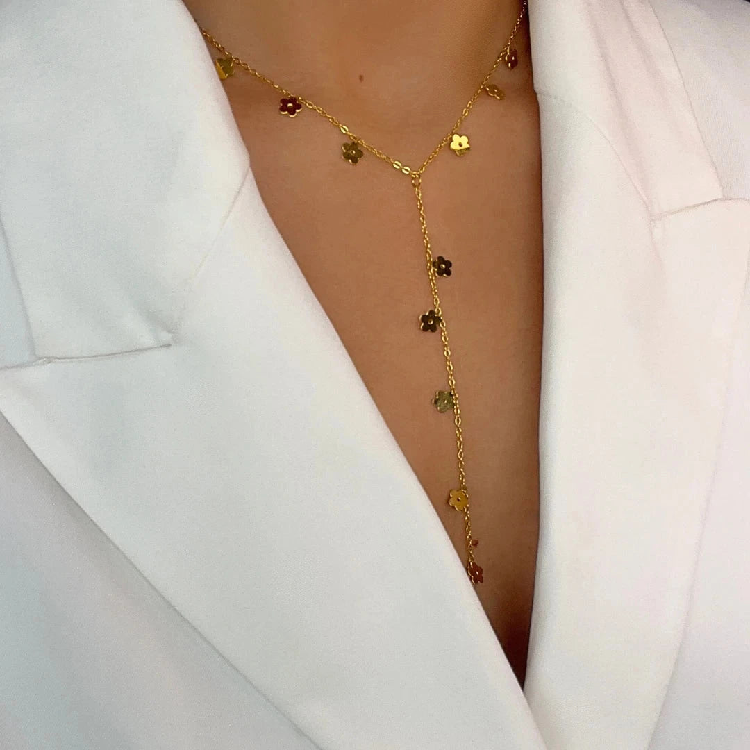 Collier et Sautoir Fleur Écrin Divin