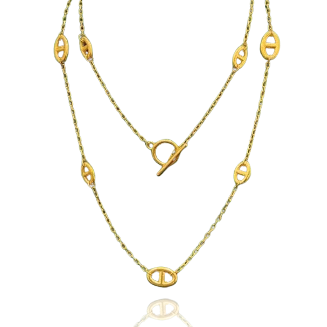 Collier Long Amalia Écrin Divin