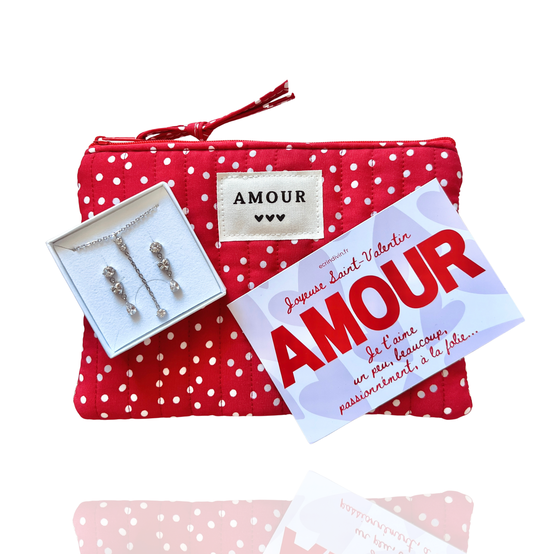 Coffret Amour Rouge Écrin Divin