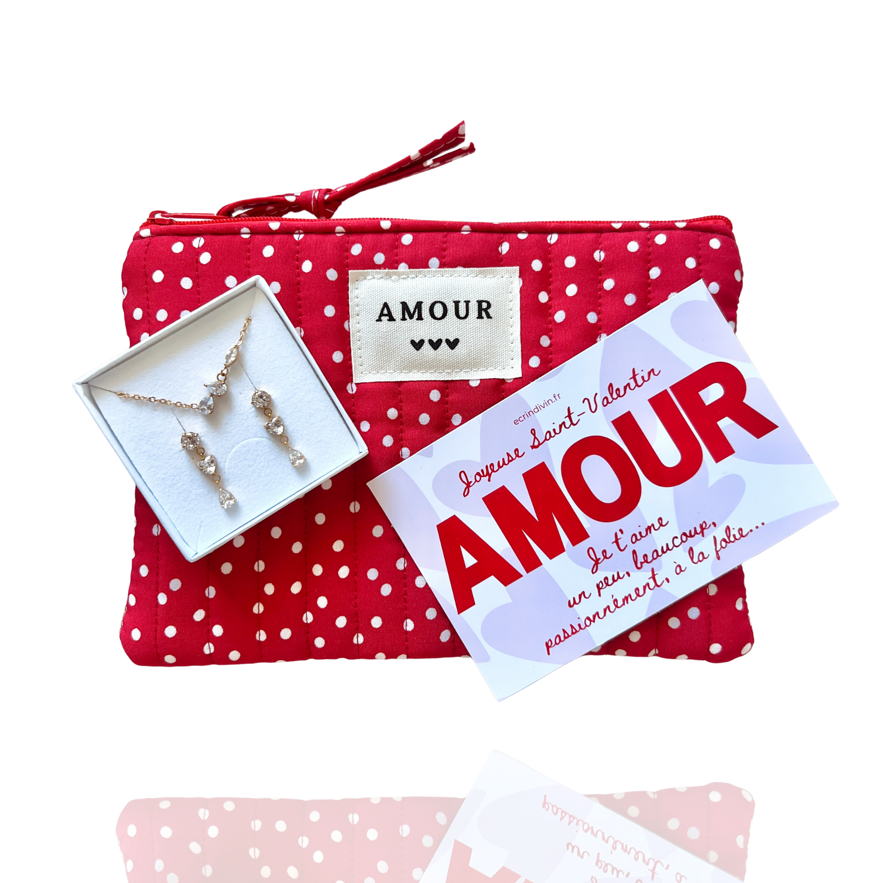 Coffret Amour Rouge Écrin Divin