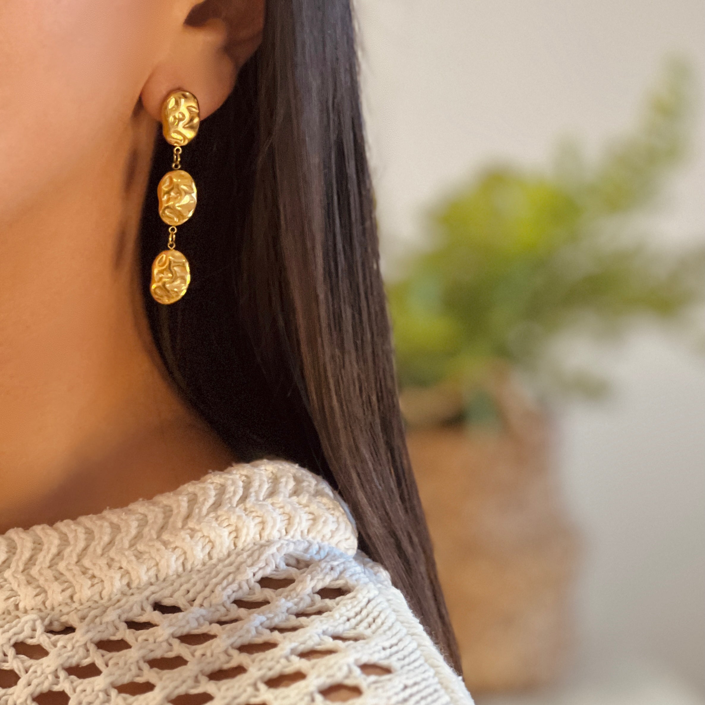 Boucles d'oreilles Violette Écrin Divin