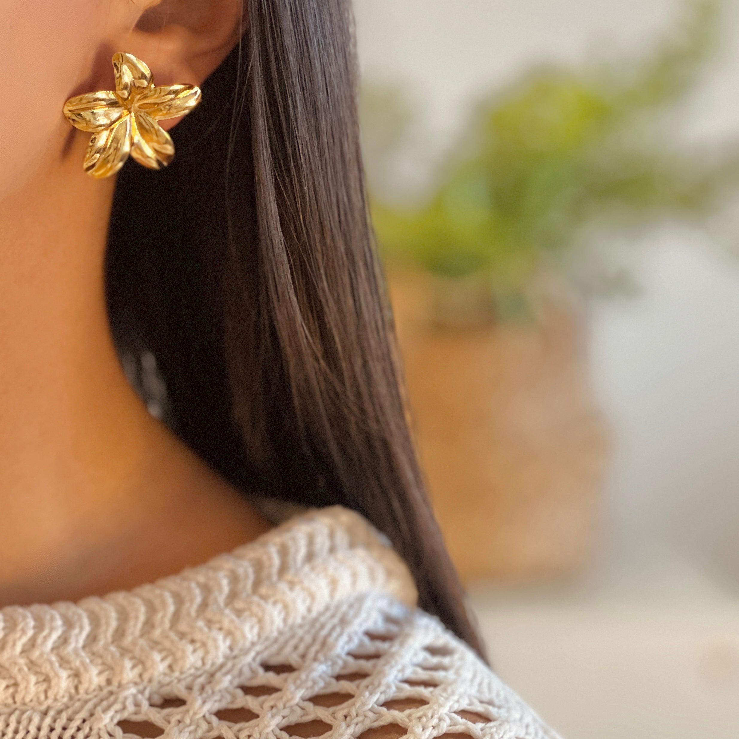 Boucles d'oreilles Barbara Écrin Divin