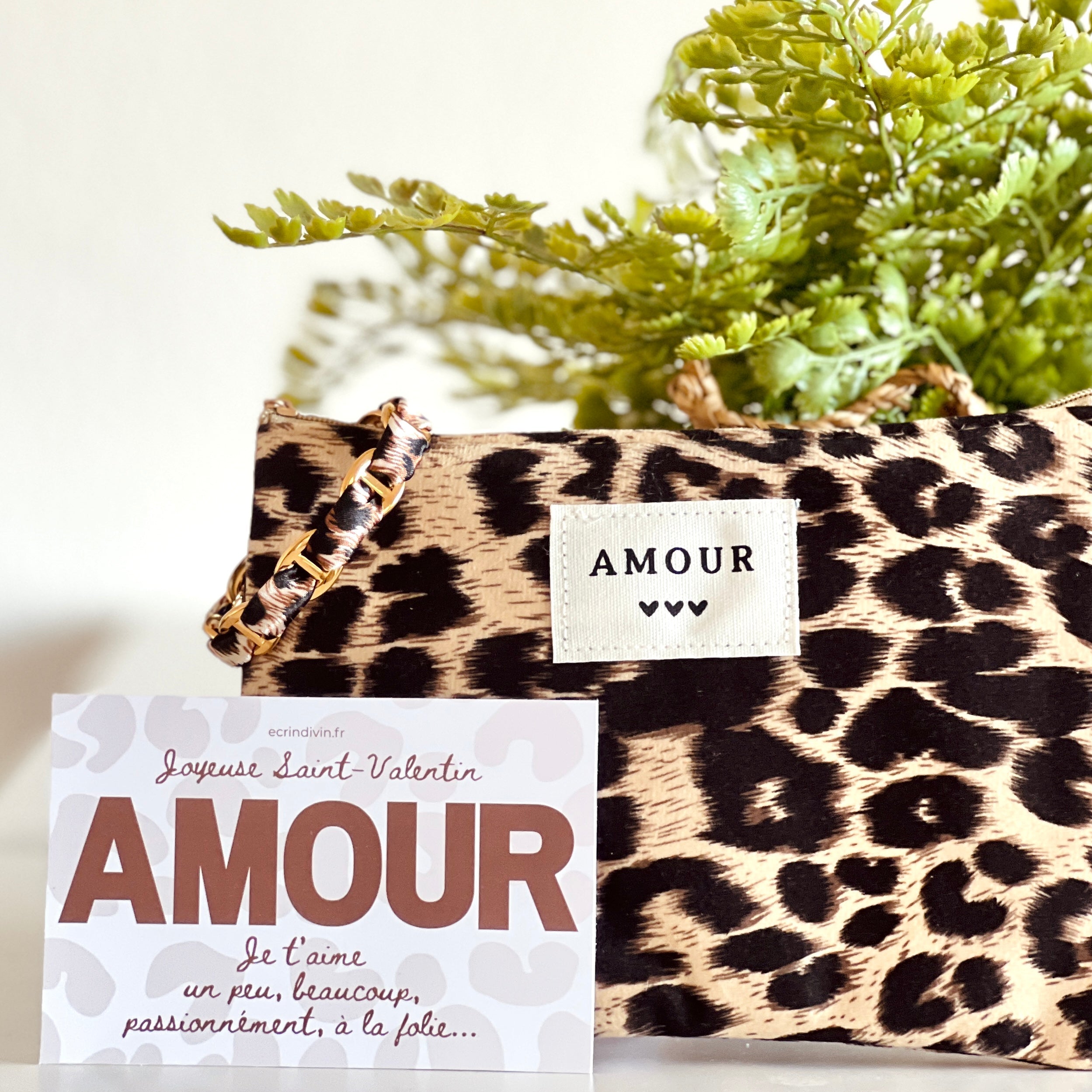 Coffret Amour Léopard Écrin Divin