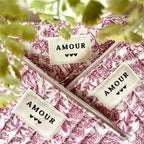 Pochette "AMOUR" Rose Écrin Divin