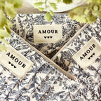 Pochette "AMOUR" Azur Écrin Divin