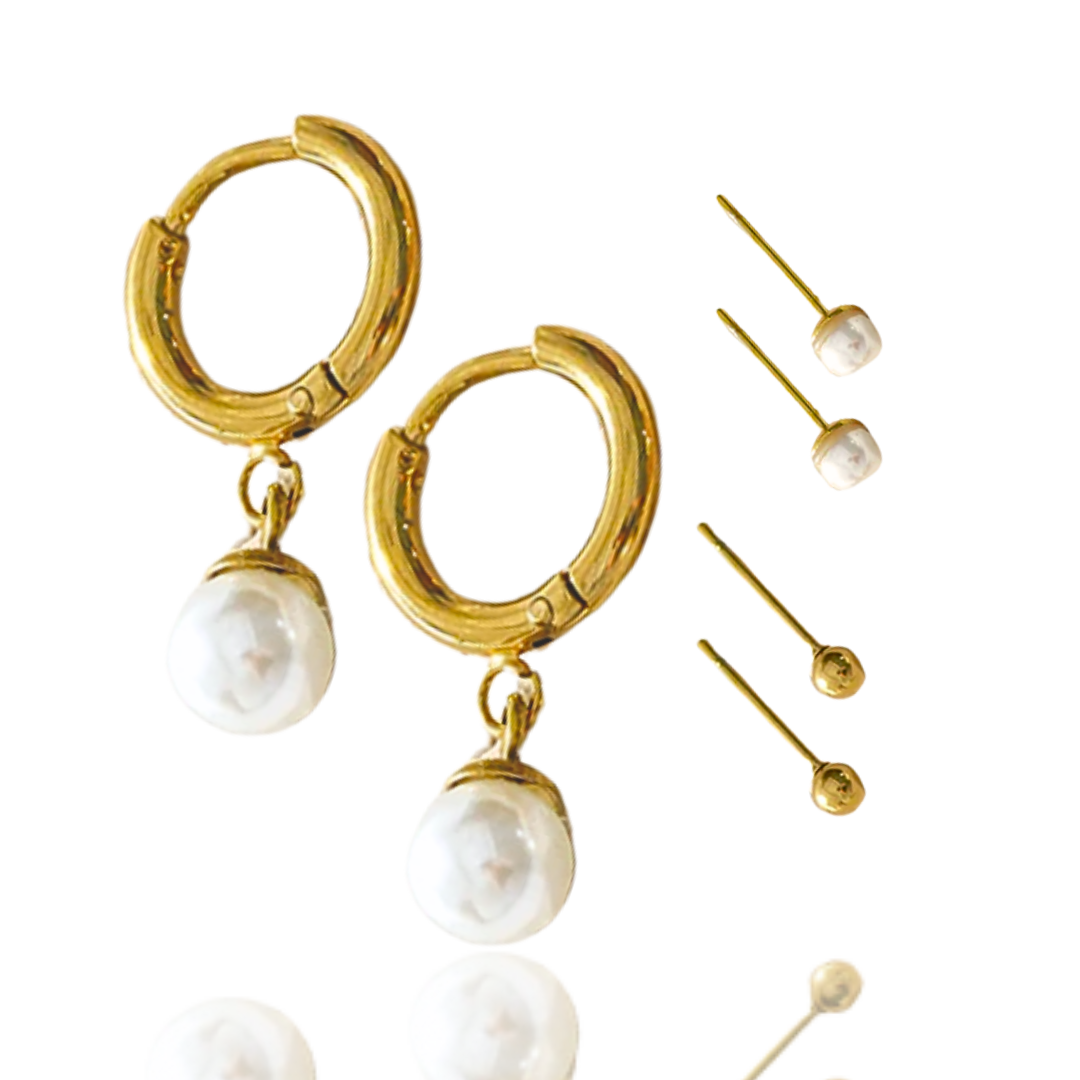 Trio Boucles d'oreilles Isabelle Écrin Divin