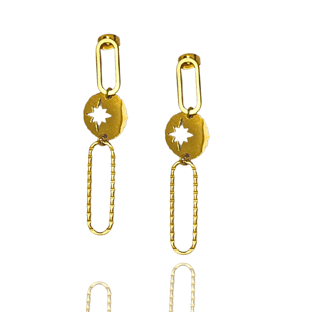 Boucles d'oreilles Maya Écrin Divin