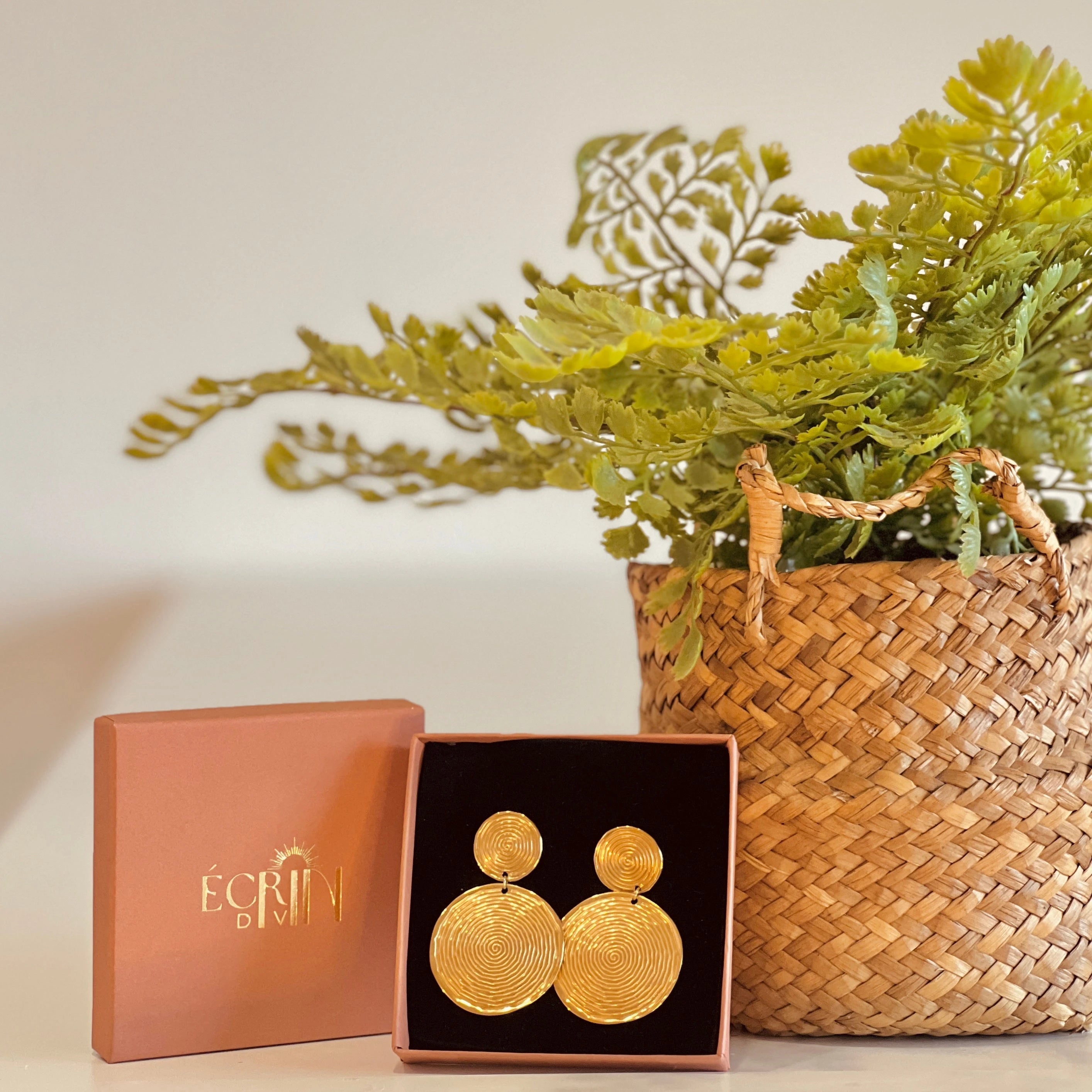 Boucles d'oreilles Adèle Écrin Divin