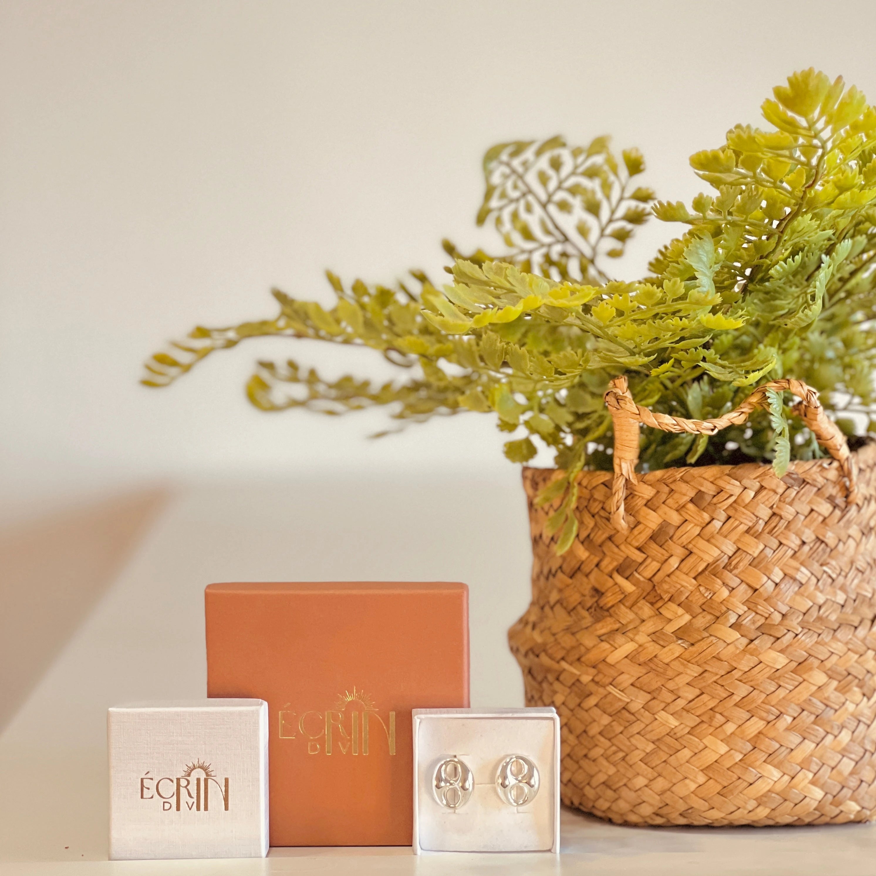 Boucles d'oreilles Bertille Écrin Divin