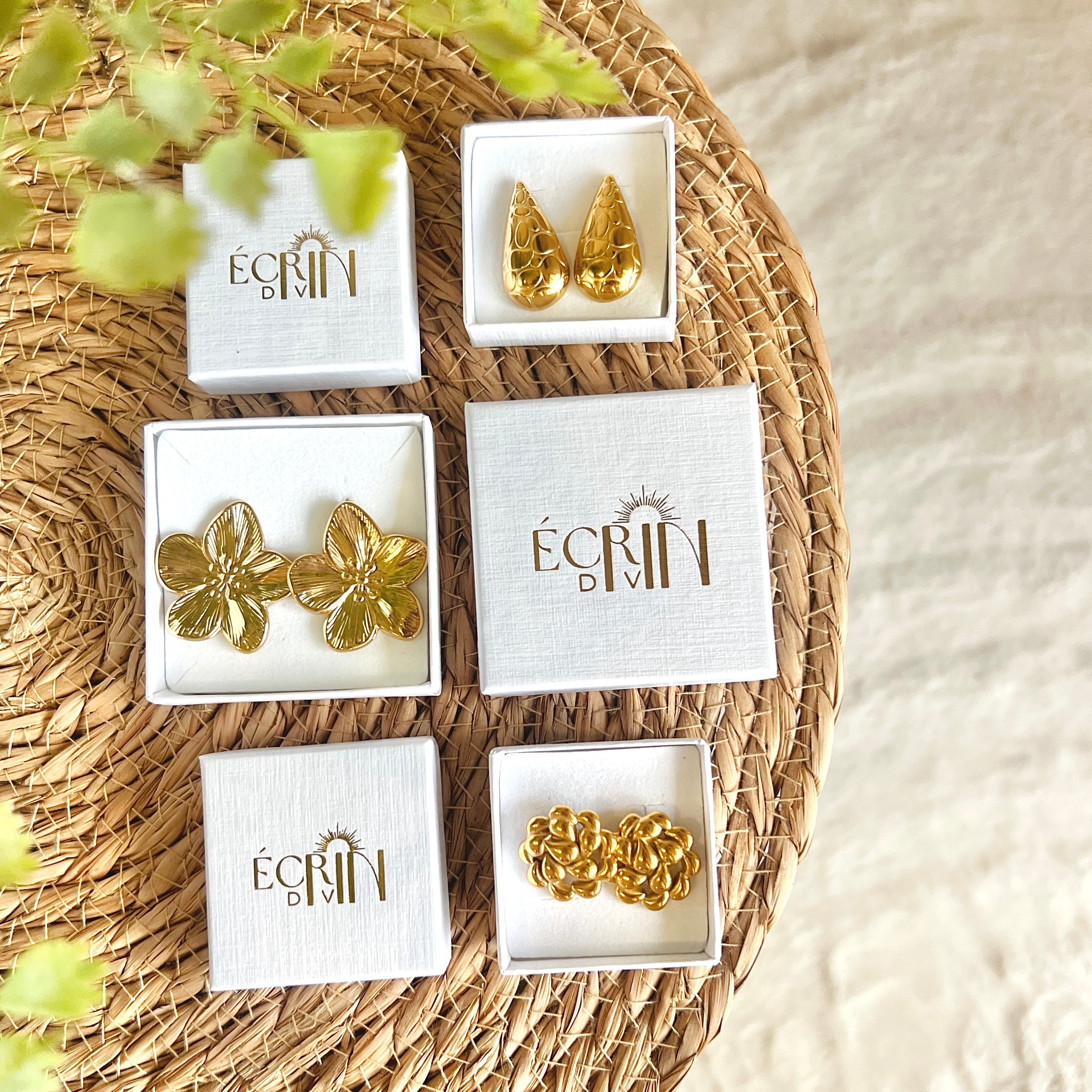 Boucles d'oreilles Cléa Écrin Divin