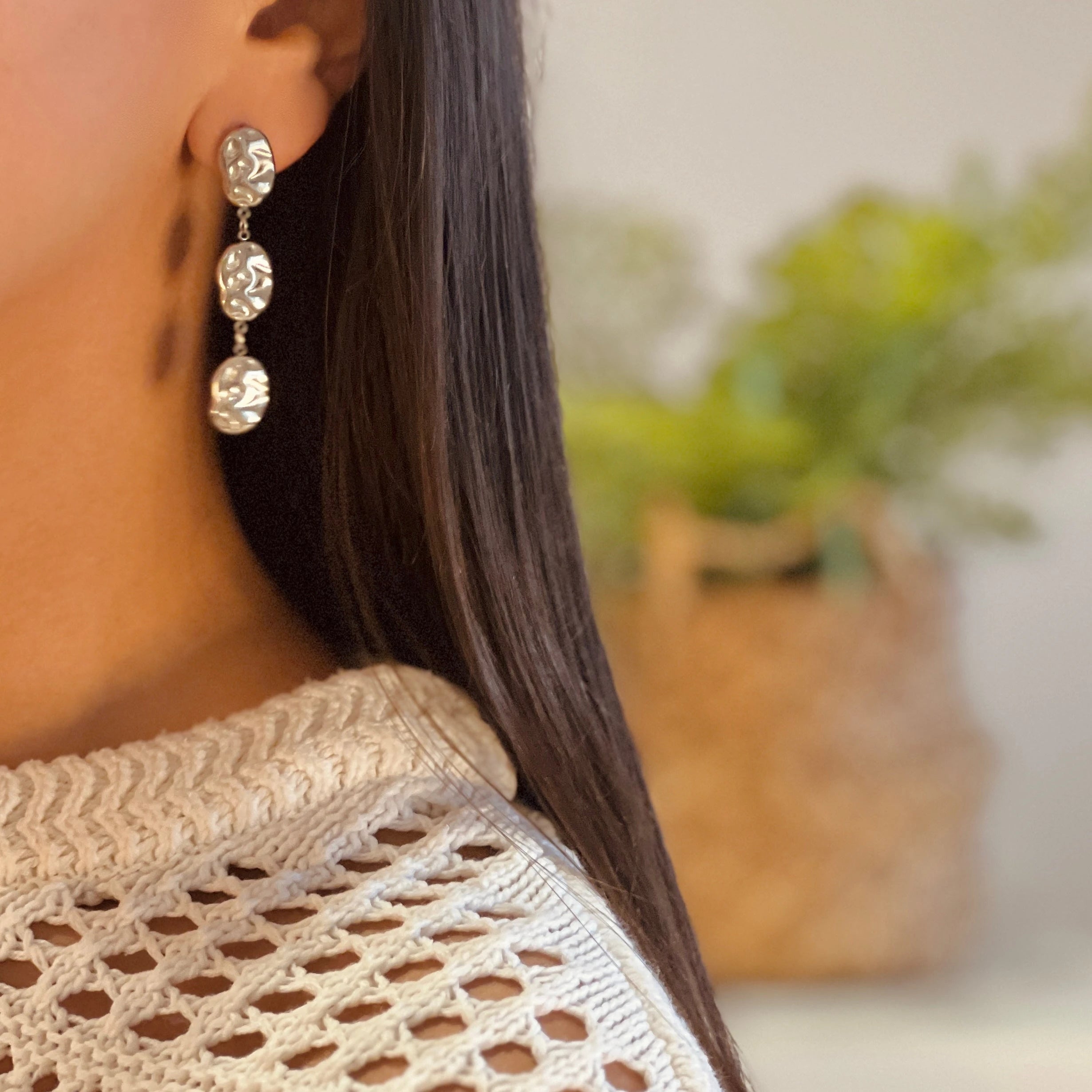 Boucles d'oreilles Violette Écrin Divin