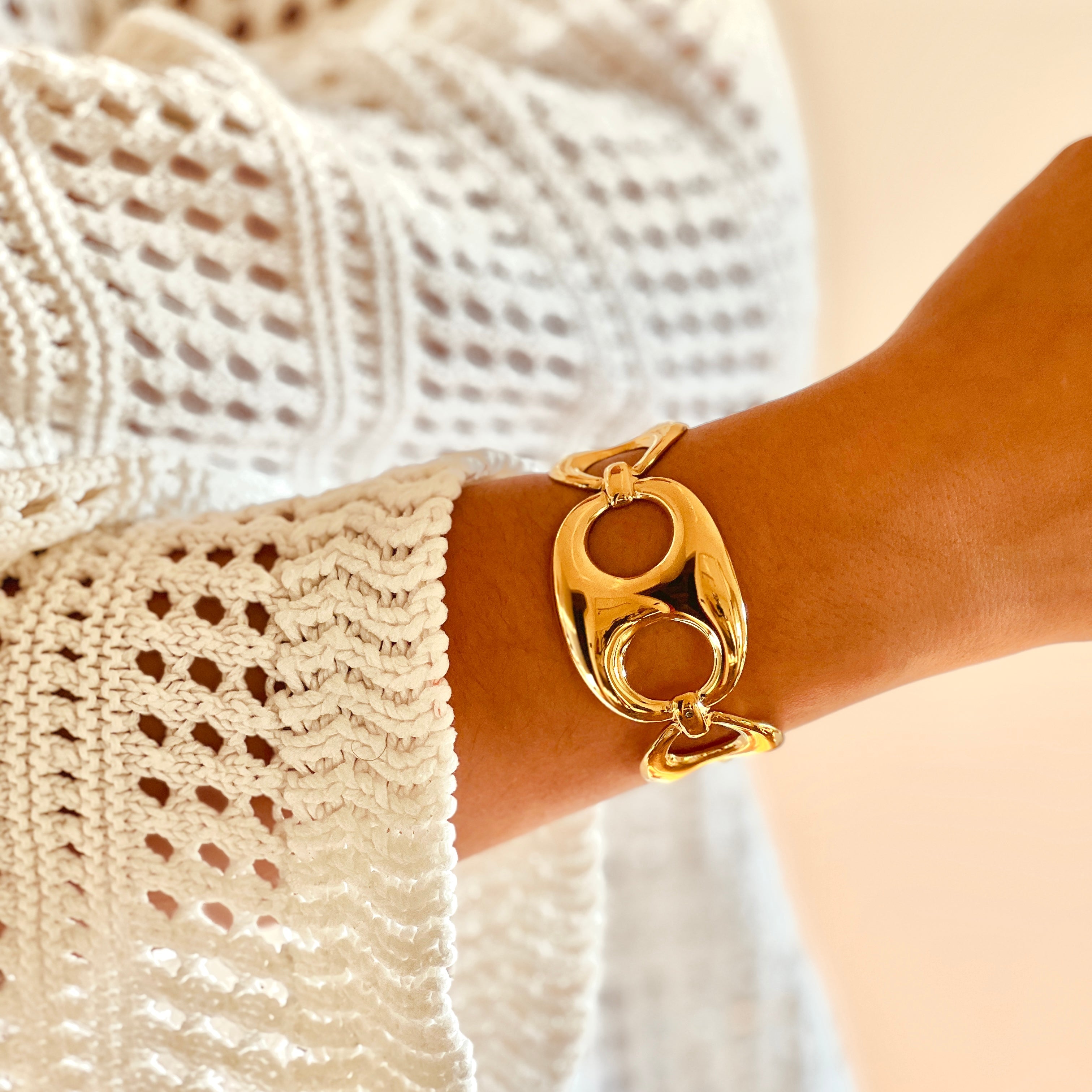 Bracelet et Manchette Clarisse Écrin Divin