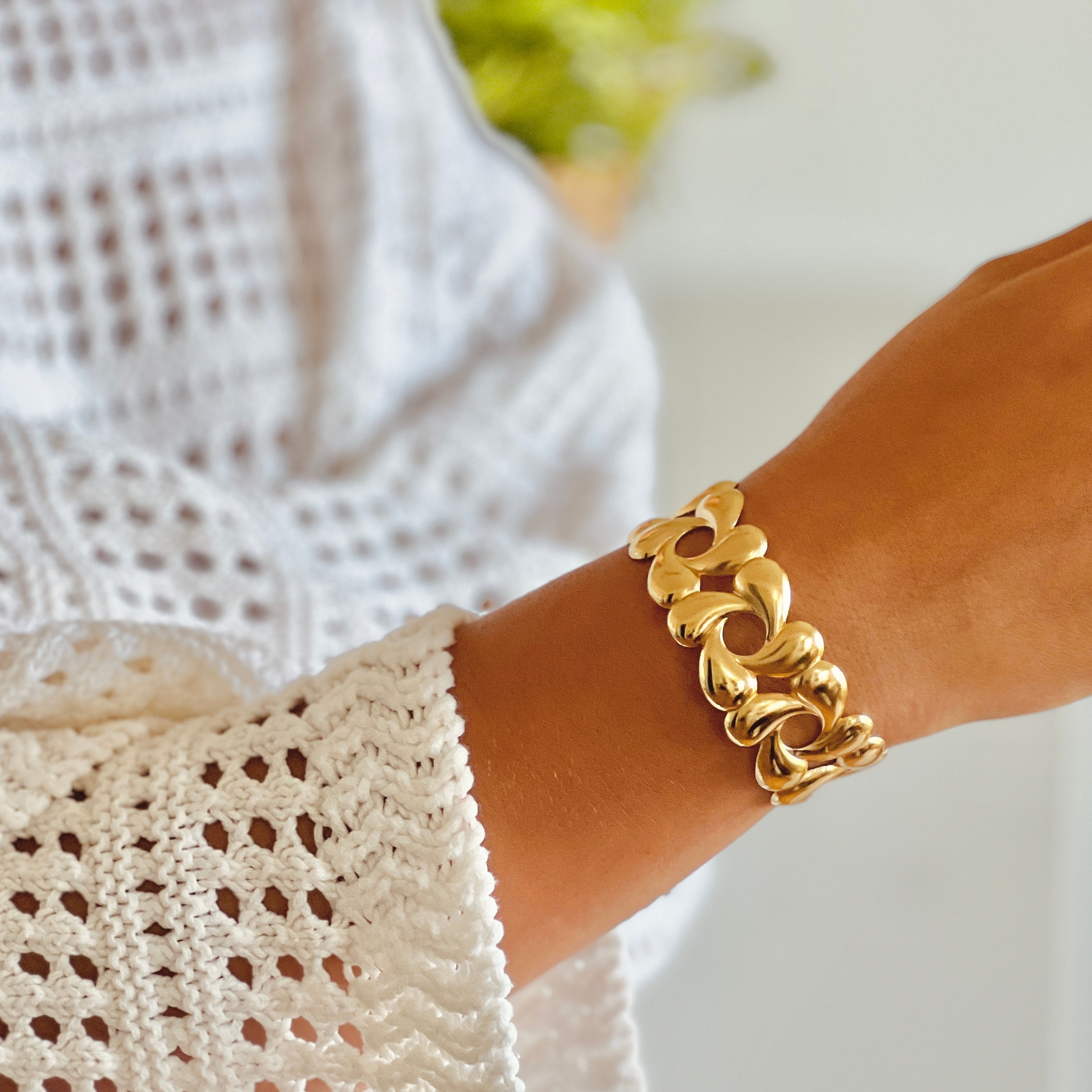 Bracelet et Manchette Laurine Écrin Divin