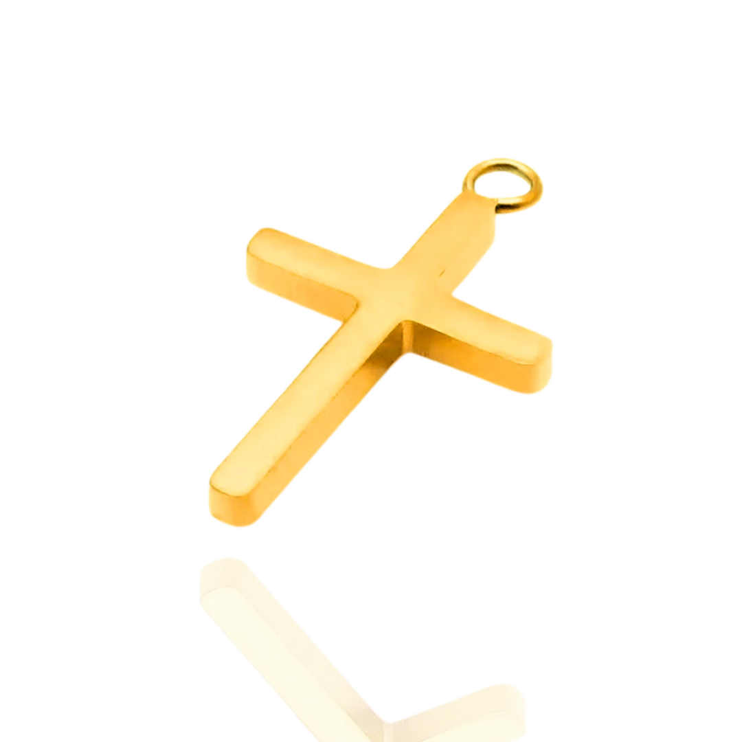 Breloque Croix Écrin Divin