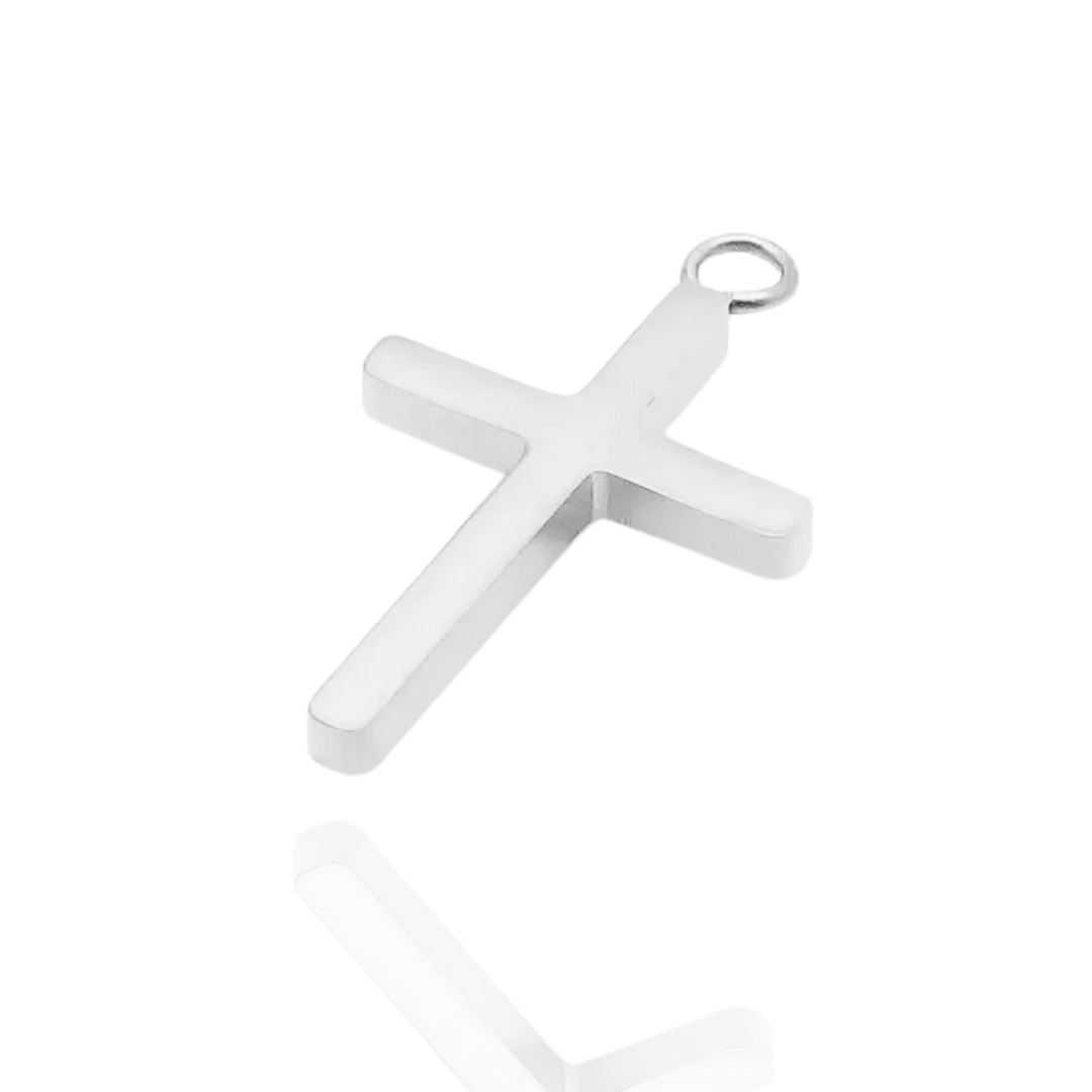 Breloque Croix Écrin Divin