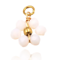 Breloque Fleur en Perles Écrin Divin