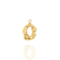 Breloque Oval Creusé Écrin Divin