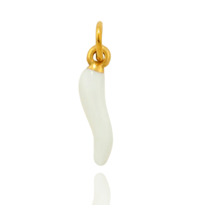 Breloque Piment Blanc Écrin Divin