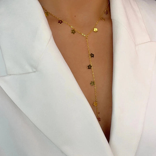 Collier et Sautoir Fleur Écrin Divin