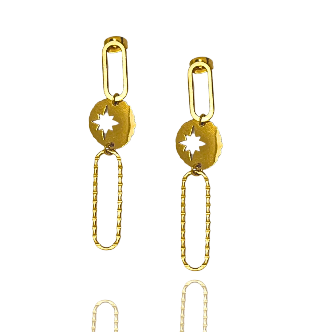 Boucles d'oreilles Maya Écrin Divin