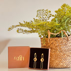 Boucles d'oreilles Maya Écrin Divin