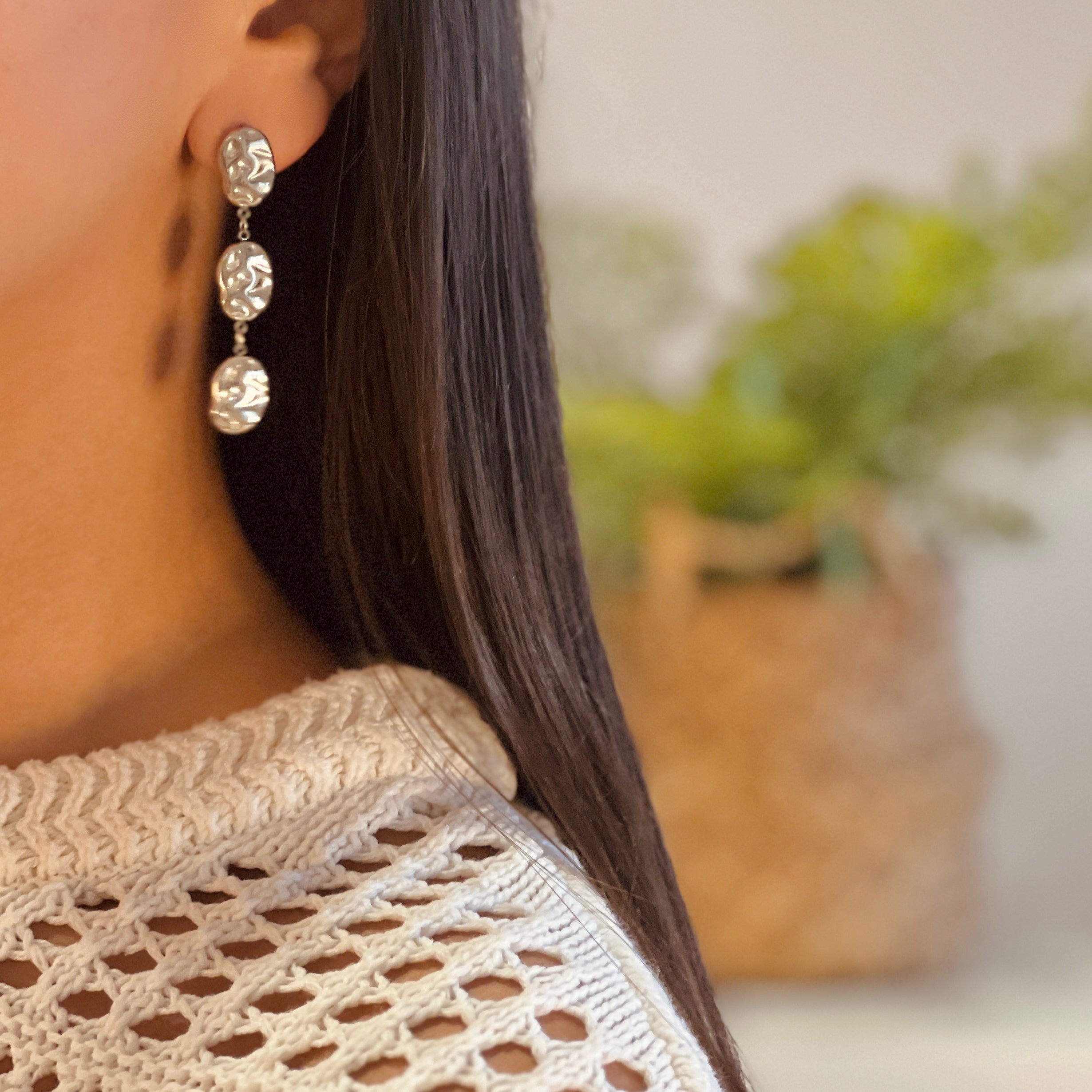 Boucles d'oreilles Violette Écrin Divin