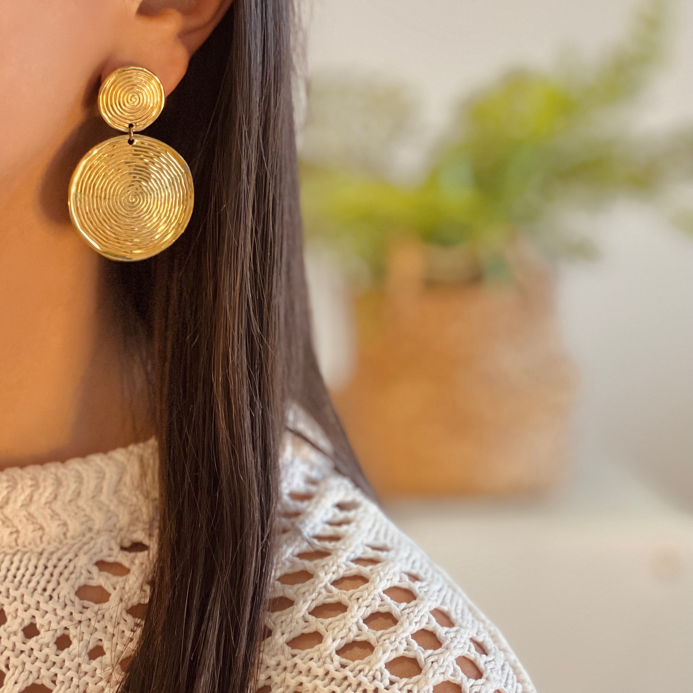 Boucles d'oreilles Adèle Écrin Divin