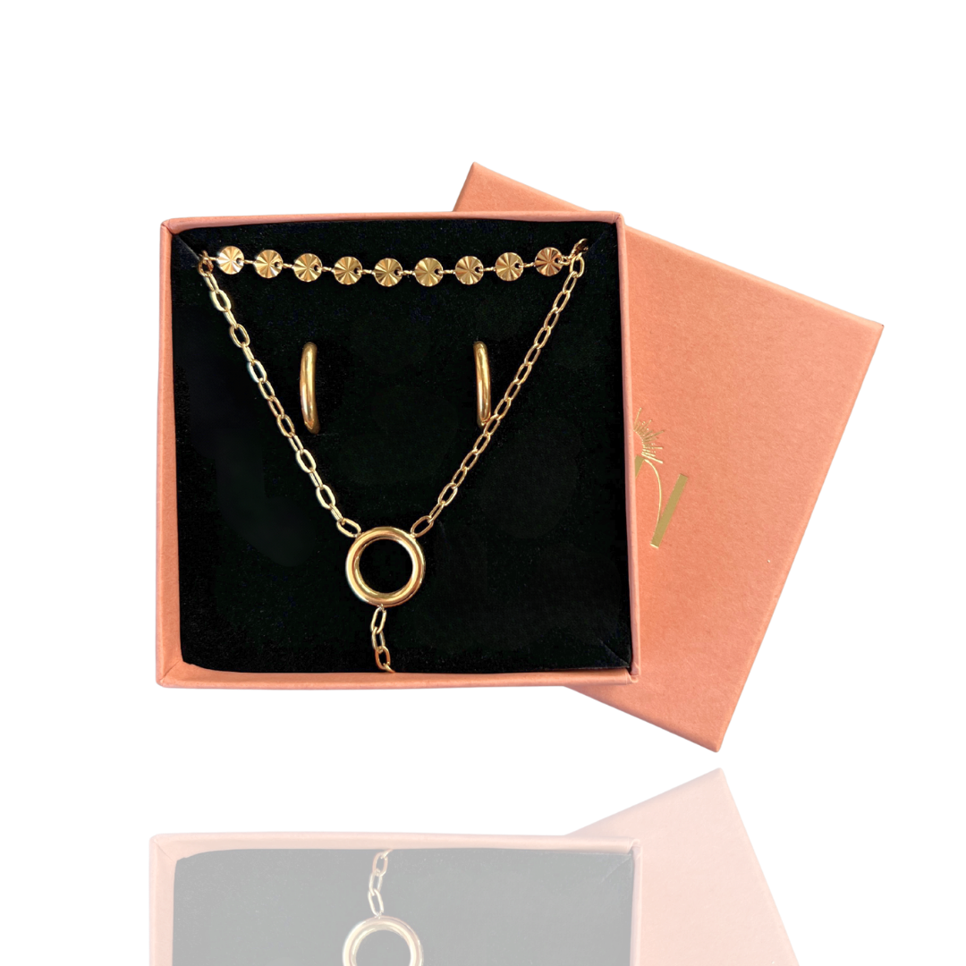 Coffret Noël Sandy + Pochette Cadeau offerte Écrin Divin