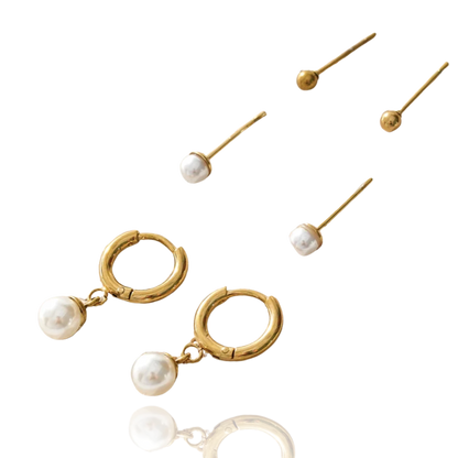 Trio Boucles d'oreilles Isabelle Écrin Divin