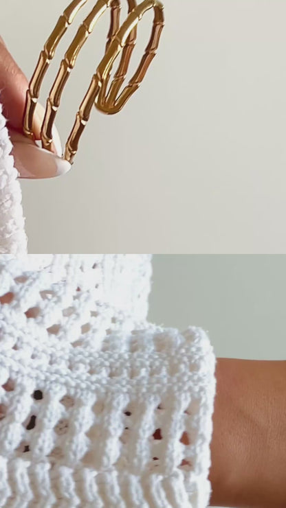 Bracelet et Manchette Sophie